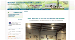 Desktop Screenshot of hamiltonstargymnastics.com